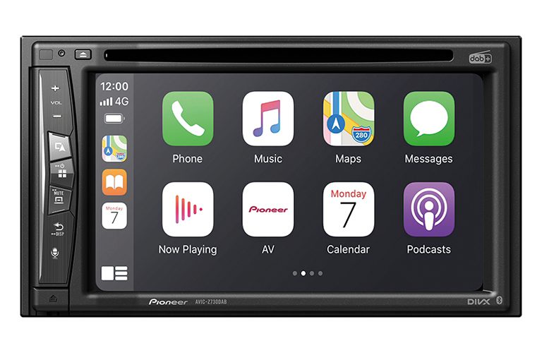 Pioneer 6.2 Navigation Home Screen