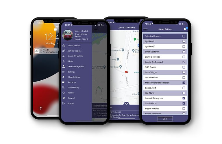 M-Protekt Gold Plus Phone App