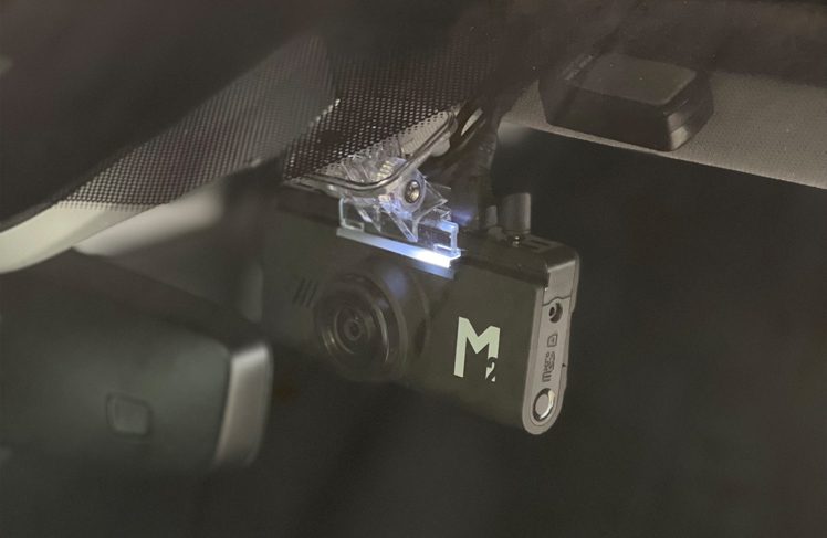 M2 Dash Camera installation front camera