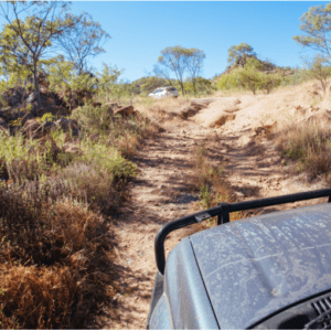 4WD on an outback track